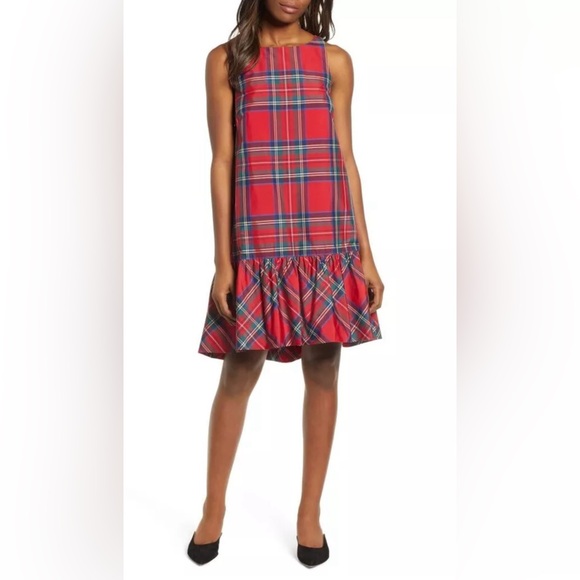 Vineyard Vines Dresses & Skirts - NWT VINEYARD VINES Women's Jolly Plaid Amelia Swing Dress, Size 10